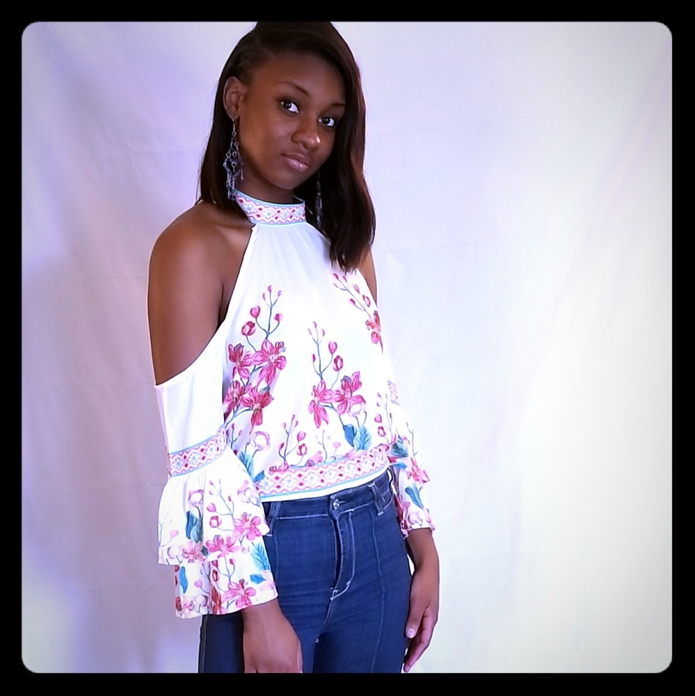 Cold Shoulder Blouse